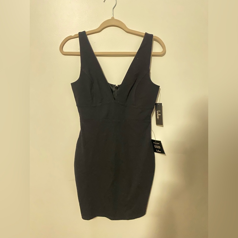 Lulus black mini dress
